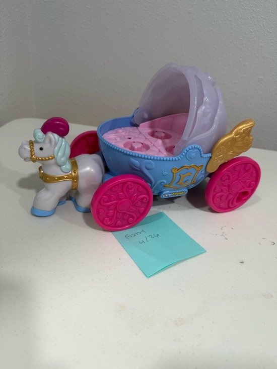 Other - Princess Carriage Playset - Pink & Blue